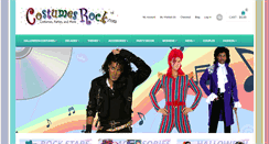 Desktop Screenshot of costumesrock.com